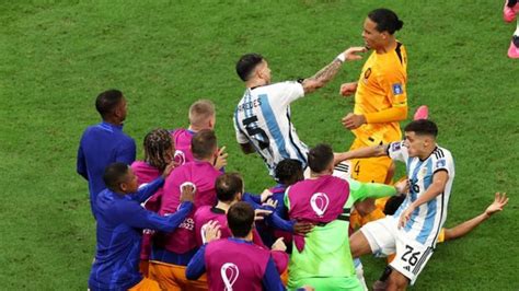argentina and netherlands fight